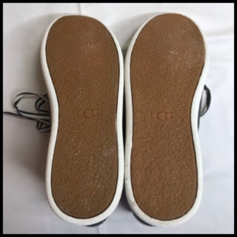 UGG Gray Suede High-Top Sneakers - Picture 5 of 16
